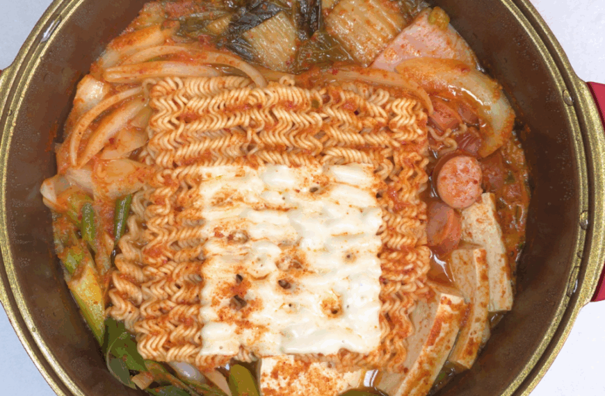 라면 연구원이 선정한 최고의 사리곰탕면 레시피 1위 추천!