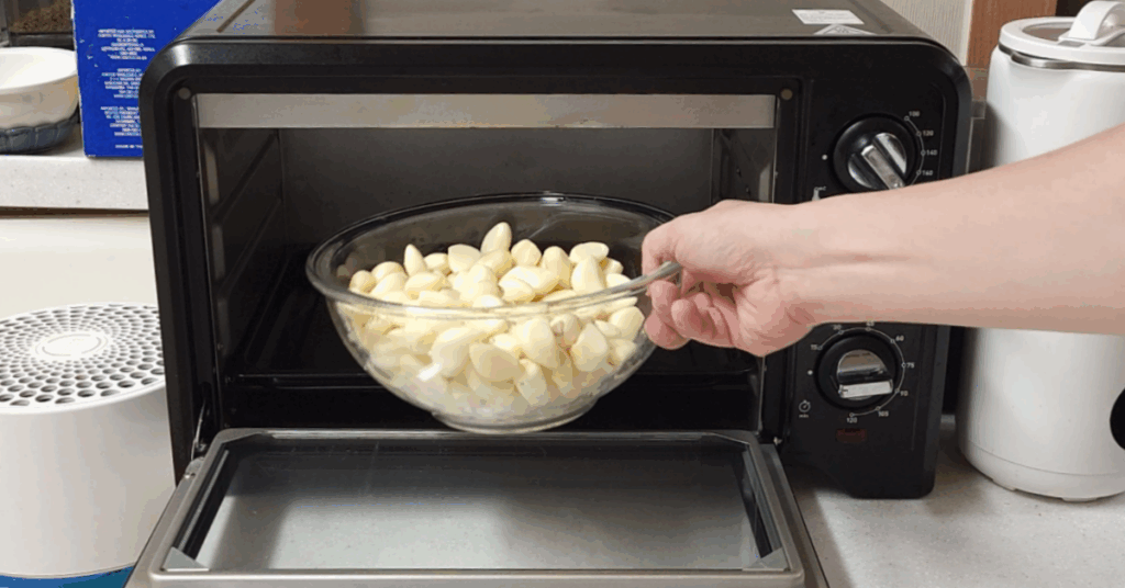 깐마늘 전자레인지에 다시 넣기