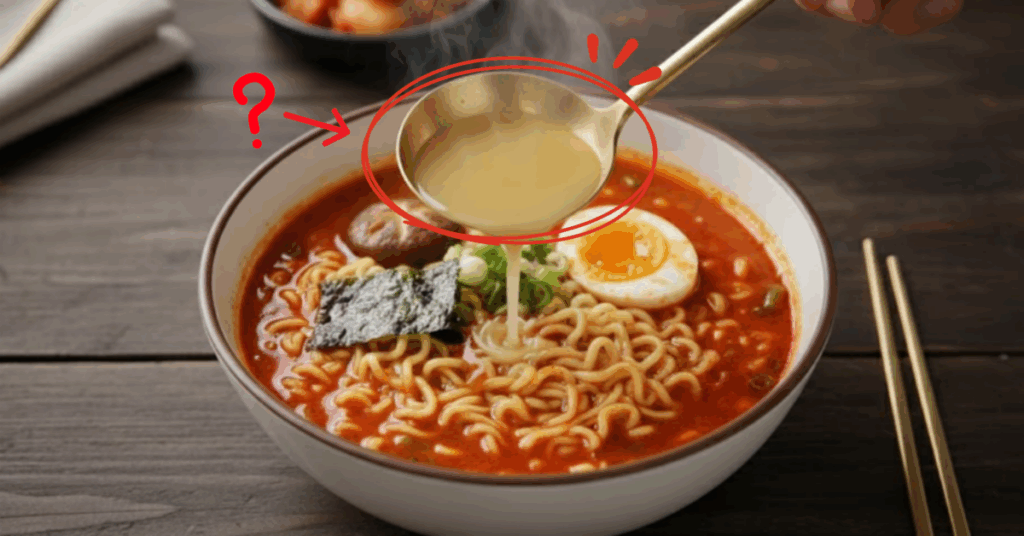 신라면 맛있게 끓이는 법 공개!