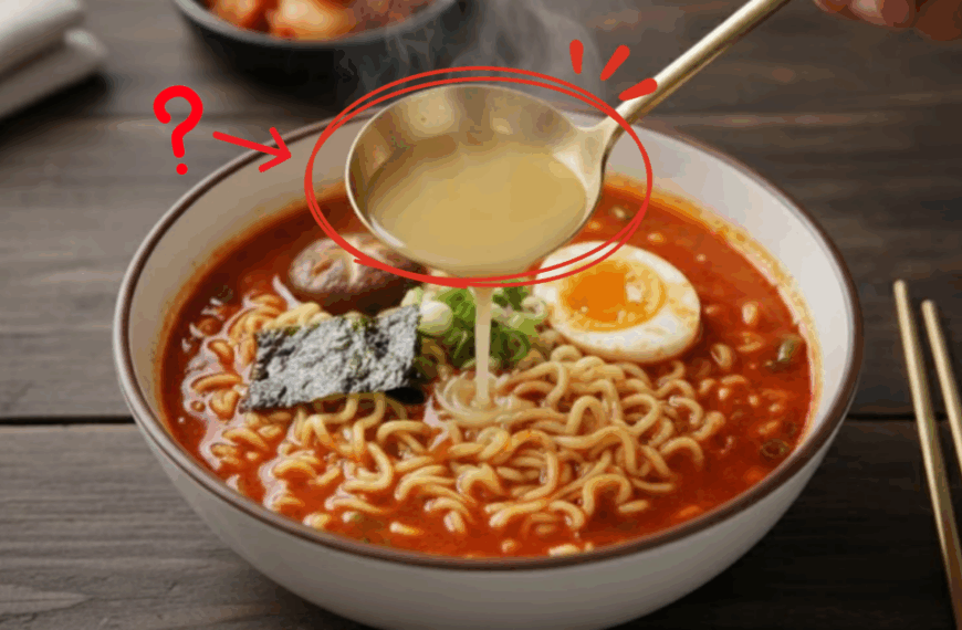 신라면 맛있게 끓이는 법 공개!