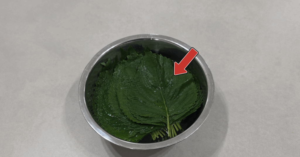 제대로된 깻잎 보관법